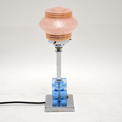 1960’s Vintage Art Deco Style Table Lamp (1 of 7) 1960’s Vintage Art Deco Style Table Lamp (1 of 7)