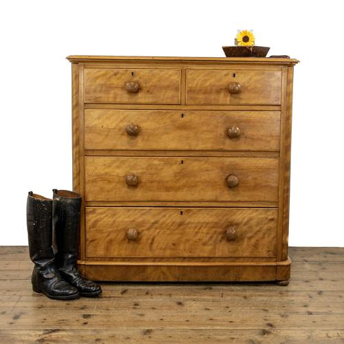 Antique Satinwood Chest of Drawers (1 of 11) Antique Satinwood Chest of Drawers (1 of 11)