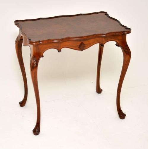Antique Walnut Pie Crust Side Table (1 of 9) Antique Walnut Pie Crust Side Table (1 of 9)