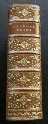 1905 Imaginary Conversations by Walter Savage Landor Notting Hill School Binding (1 of 4) 1905 Imaginary Conversations by Walter Savage Landor Notting Hill School Binding (1 of 4)
