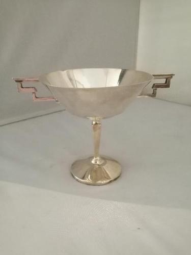 Art Deco period silver bon- bon dish (1 of 4)