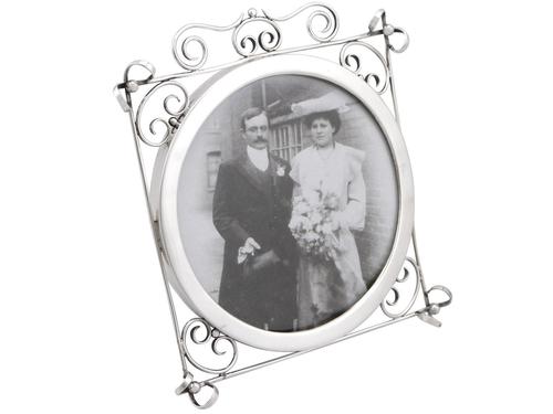 Sterling Silver Photograph Frame - Antique Edwardian 1905 (1 of 9) Sterling Silver Photograph Frame - Antique Edwardian 1905 (1 of 9)
