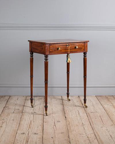 Regency Mahogany Work Table (1 of 6)