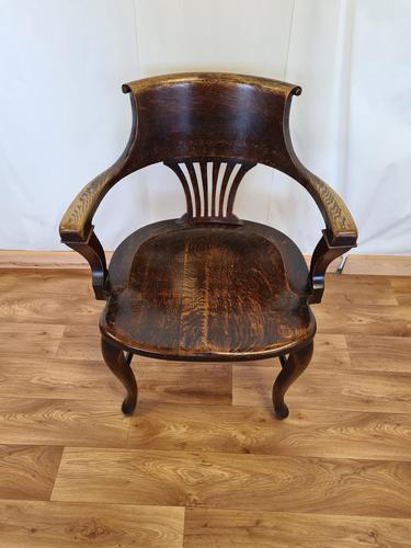 Oak Desk Chair (1 of 11) Oak Desk Chair (1 of 11)