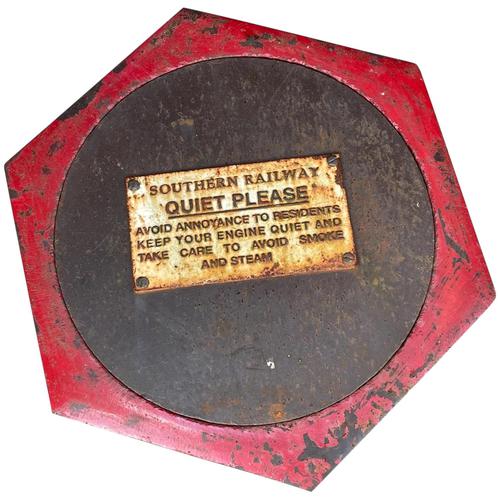 Large Heavy Rusted Cast Iron Railway Plaque Sign Train Notice (1 of 25) Large Heavy Rusted Cast Iron Railway Plaque Sign Train Notice (1 of 25)