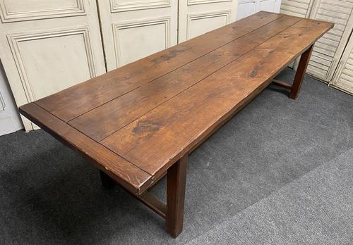 Long French Oak Farmhouse Dining Table (1 of 17)