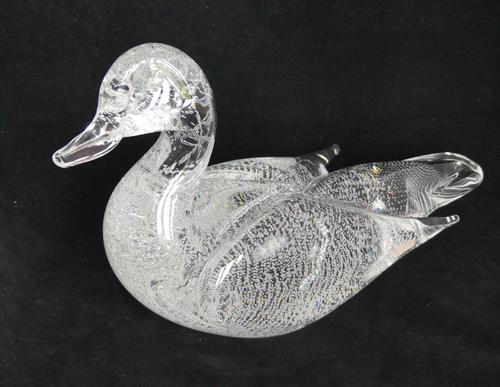 Beautiful Large Signed Murano Glass Duck (1 of 5) Beautiful Large Signed Murano Glass Duck (1 of 5)