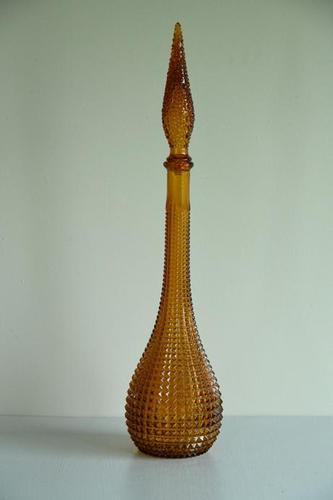 Amber Glass Genie Bottle (1 of 7)