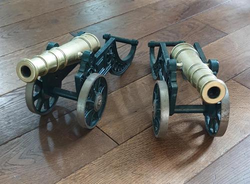 A pair of Large Display Table Cannon (1 of 4)