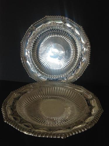 Pair of Paul Storr Antique Georgian Silver Dishes 1811 (1 of 12)