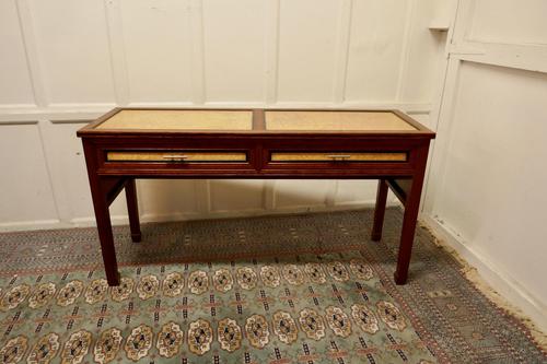 Art Deco Style Walnut & Maple Reception Desk (1 of 7) Art Deco Style Walnut & Maple Reception Desk (1 of 7)