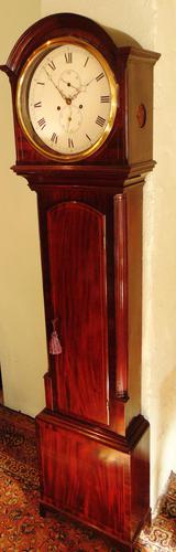 Scottish Georgian Mahogany Longcase Clock - Round Dial (1 of 10) Scottish Georgian Mahogany Longcase Clock - Round Dial (1 of 10)
