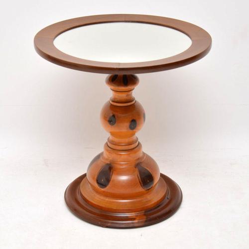 Antique Mirrored Top Olive Wood Coffee Table (1 of 7) Antique Mirrored Top Olive Wood Coffee Table (1 of 7)