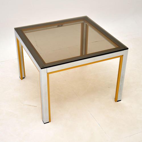 Italian Vintage Chrome Side Table by Zevi (1 of 7) Italian Vintage Chrome Side Table by Zevi (1 of 7)