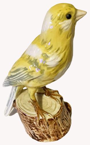 A Porcelain figure of a Canary by Goebel of Germany. (1 of 5)