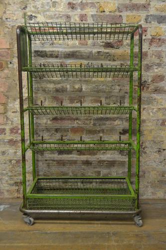 1950s Factory Shoe Trolley (1 of 5) 1950s Factory Shoe Trolley (1 of 5)