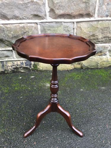 Antique Walnut Tripod Wine Table (1 of 4) Antique Walnut Tripod Wine Table (1 of 4)