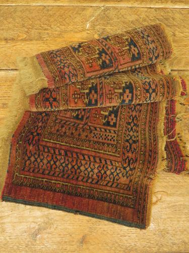 Antique Tent Bag Face, Kilim Runner Rug (1 of 9) Antique Tent Bag Face, Kilim Runner Rug (1 of 9)