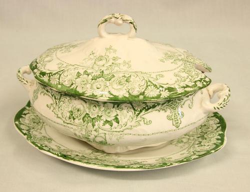 Antique Sauce Tureen on Stand (1 of 6) Antique Sauce Tureen on Stand (1 of 6)