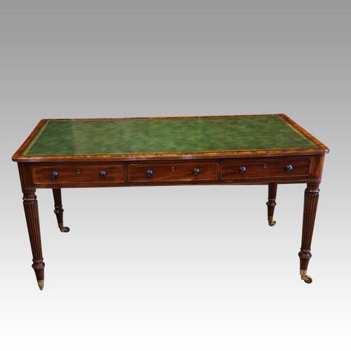 Georgian mahogany partners writing table (1 of 11) Georgian mahogany partners writing table (1 of 11)