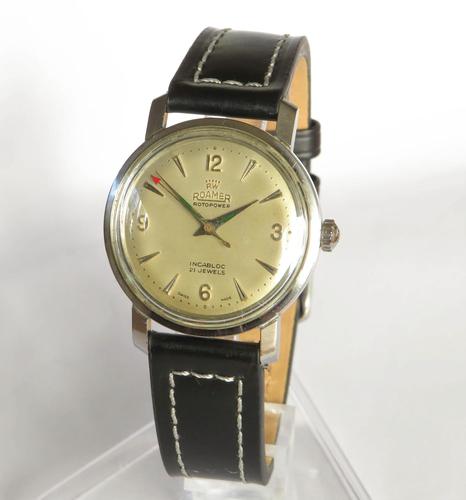 Gents 1950s Roamer Rotopower Wrist Watch (1 of 4)