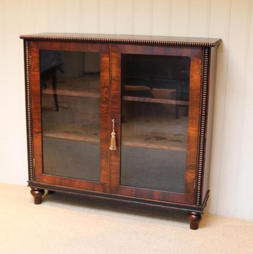 Victorian Rosewood Glazed Bookcase (1 of 10) Victorian Rosewood Glazed Bookcase (1 of 10)
