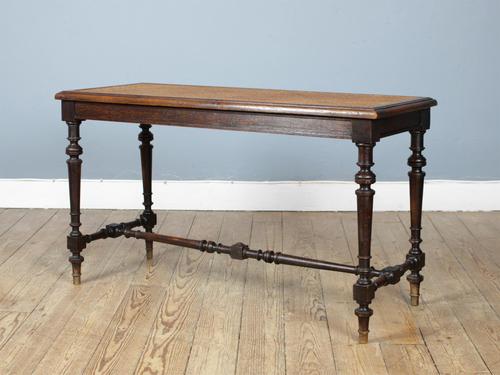 19th Century Cane Bench (1 of 6)