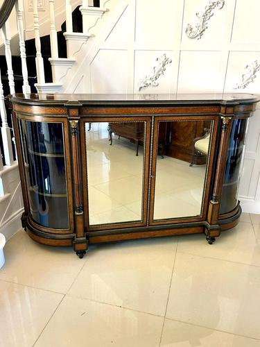 Superb Quality Large Antique Victorian Burr Walnut & Amboyna Inlaid Credenza (1 of 15) Superb Quality Large Antique Victorian Burr Walnut & Amboyna Inlaid Credenza (1 of 15)