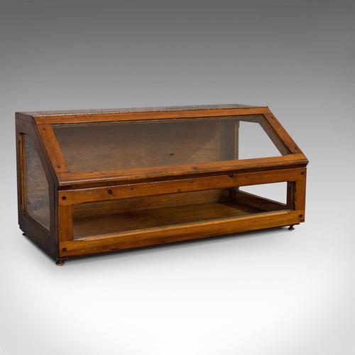 Antique Display Case, Haberdashery, Retail Counter Top Cabinet, Edwardian, 1910 (1 of 11)