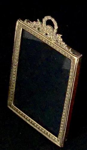 Victorian Brass Oblong Easel Photo Frame (1 of 4)