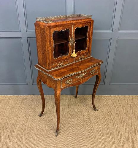 19th Century French Kingwood Bonheur Du Jour (1 of 23)