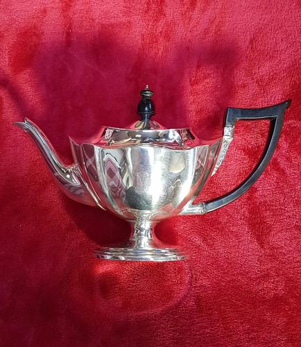 Antique Sterling Silver Tea Pot (1 of 3)