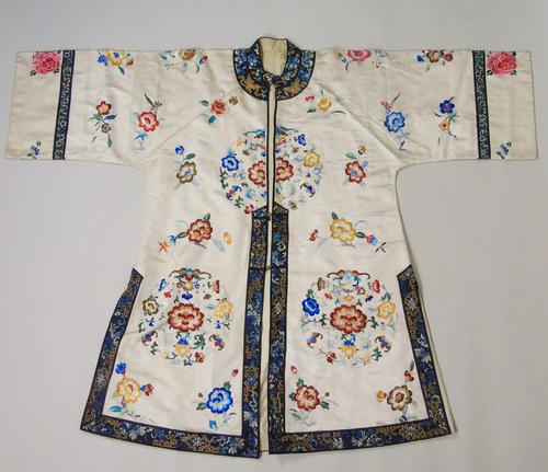 Antique Chinese Silk Embroidered Robe (1 of 9)