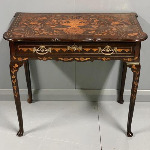 Rare 18th Century Dutch Marquetry Writing Table (1 of 13) Rare 18th Century Dutch Marquetry Writing Table (1 of 13)