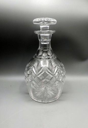 Scarce Vintage Cut Glass Decanter - Harbridge Crystal Ltd Stourbridge c.1935 (1 of 9)