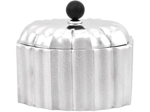 Austrian Silver Tea Caddy c.1955 (1 of 12) Austrian Silver Tea Caddy c.1955 (1 of 12)