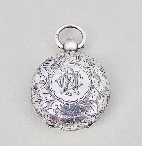 Exquisite Victorian Silver Single Sovereign Case by Minshull & Latimer, Birmingham 1896 (1 of 8) Exquisite Victorian Silver Single Sovereign Case by Minshull & Latimer, Birmingham 1896 (1 of 8)