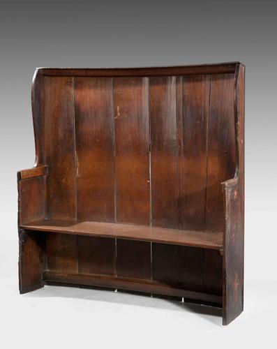 George III Period Oak Settle (1 of 4) George III Period Oak Settle (1 of 4)