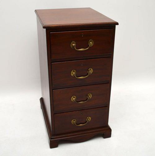 Antique Mahogany Chest of Drawers Filing Chest (1 of 8) Antique Mahogany Chest of Drawers Filing Chest (1 of 8)