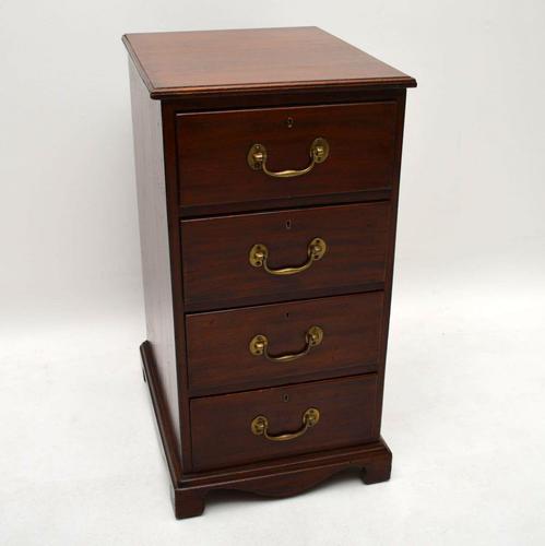 Antique Mahogany Chest of Drawers Filing Chest (1 of 8)