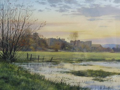 Watercolour Amberley Sunset Listed artist Andrew Dandridge (Free shipping to Mainland England) (1 of 10) Watercolour Amberley Sunset Listed artist Andrew Dandridge (Free shipping to Mainland England) (1 of 10)