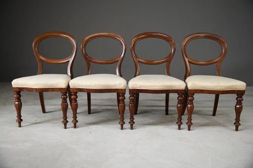 Set 4 Victorian Style Dining Chairs (1 of 11)