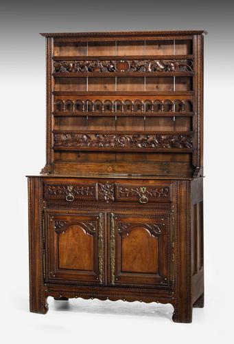 Mid 18th Century French Chestnut Dresser & Rack (1 of 6) Mid 18th Century French Chestnut Dresser & Rack (1 of 6)