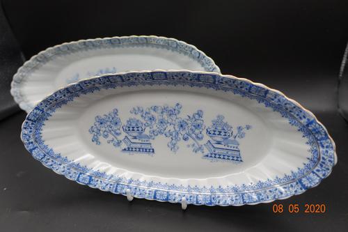 Pair of Early 20th Century Porcelain Serving Dishes (1 of 5) Pair of Early 20th Century Porcelain Serving Dishes (1 of 5)