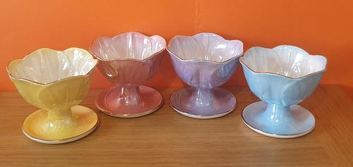 Maling Ware Lustre Sundae Dishes (1 of 7) Maling Ware Lustre Sundae Dishes (1 of 7)