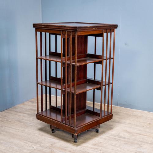 19th Century Revolving Bookcase (1 of 7) 19th Century Revolving Bookcase (1 of 7)