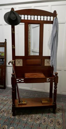 Victorian Mahogany Hall Stand (1 of 7) Victorian Mahogany Hall Stand (1 of 7)