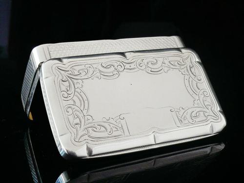 Antique Austrian Silver Snuff Box, Vienna 1864 (1 of 10) Antique Austrian Silver Snuff Box, Vienna 1864 (1 of 10)
