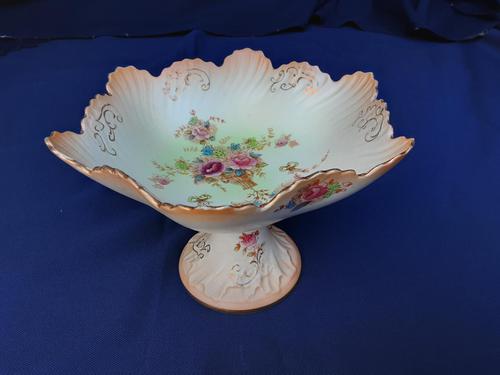 Devon Ware Pedestal Bowl (1 of 5)