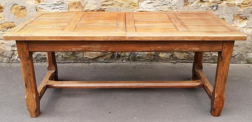Vintage Rustic Solid Oak French Farmhouse Harvest Table Seats 6 - 8 Persons (1 of 10) Vintage Rustic Solid Oak French Farmhouse Harvest Table Seats 6 - 8 Persons (1 of 10)